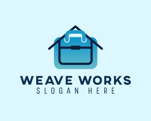 Home Office Briefcase Job logo design