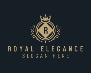 Royal Diamond Crown logo design