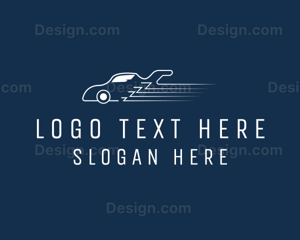 Fast Car Zigzag Logo