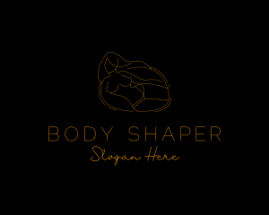 Nude Erotic Woman logo design