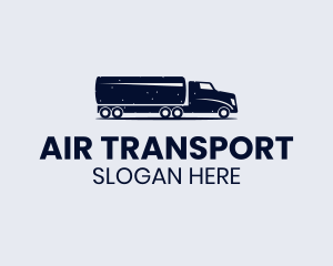 Tank Truck Transport  logo design