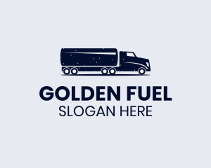 Tank Truck Transport  logo design