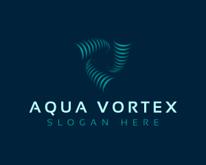 AI Vortex Technology logo design