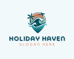 Travel Holiday Tour logo design