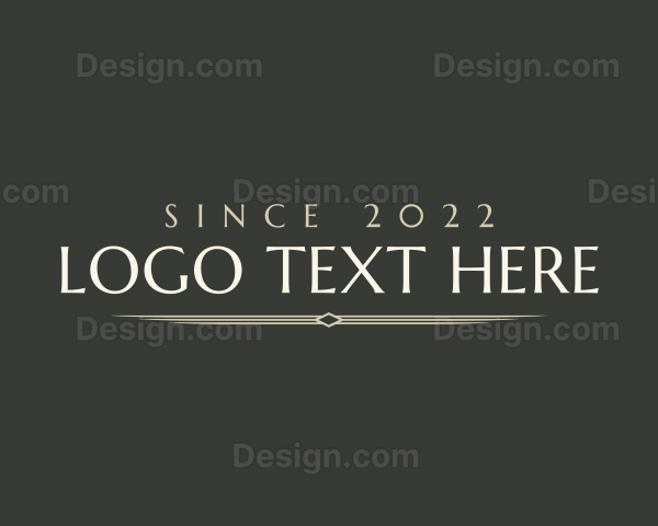 Classic Luxury Business Logo