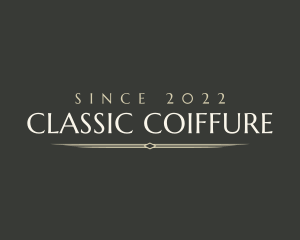 Classic Luxury Business logo design