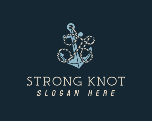 Anchor Rope Letter A logo