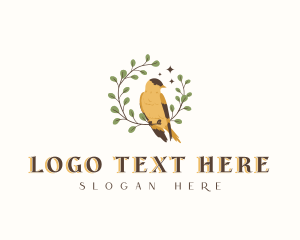 Nature Fowl Bird logo