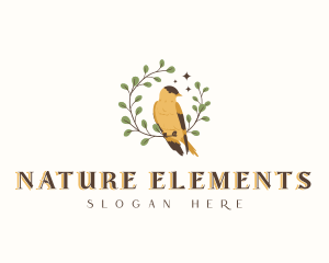 Nature Fowl Bird logo design