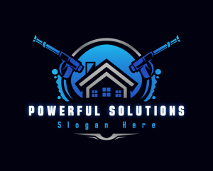 Roof Pressure Cleaning logo design