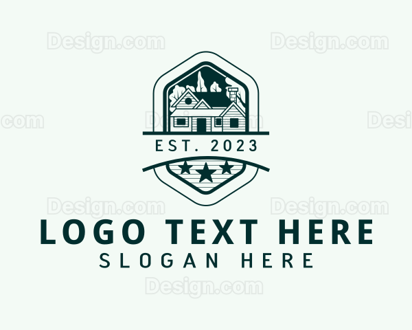 Forest Cabin Roofing Logo