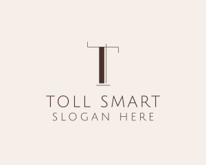 Professional Fancy Minimalist Letter T logo design