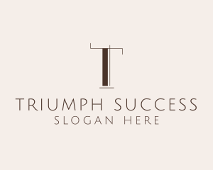 Professional Fancy Minimalist Letter T logo design