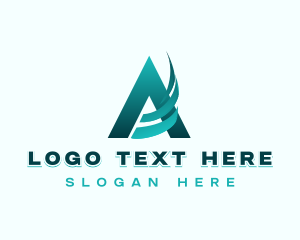 Professional Company Letter A logo