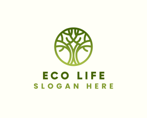 Natural Tree Garden logo design