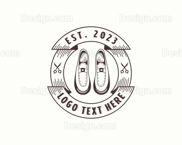 Leather Fashion Shoes Logo