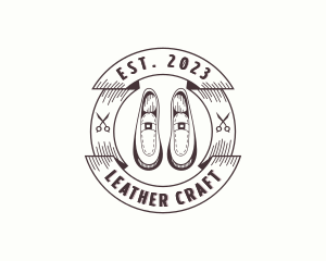 Leather Fashion Shoes logo design