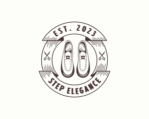 Leather Fashion Shoes logo design