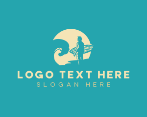 Surfing Sea Waves logo