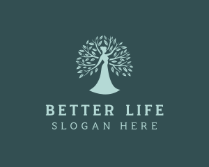 Wellness Beauty Tree logo design