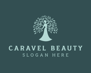 Wellness Beauty Tree logo design