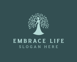 Wellness Beauty Tree logo design