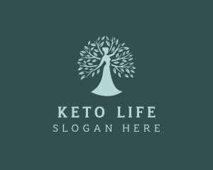 Wellness Beauty Tree logo design