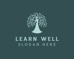 Wellness Beauty Tree logo design