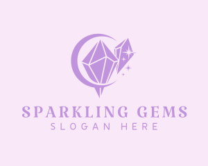 Sparkling Moon Gem  logo