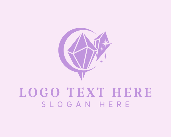 Sparkling Moon Gem  logo