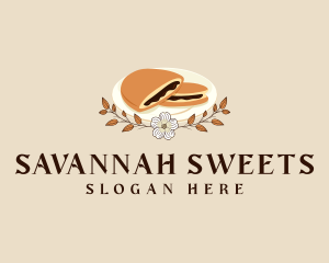 Japanese Sweet Dorayaki logo design