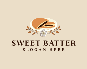 Japanese Sweet Dorayaki logo design