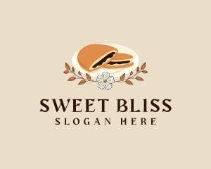 Japanese Sweet Dorayaki logo design