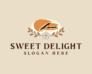 Japanese Sweet Dorayaki logo design