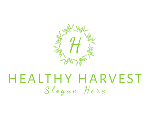 Agriculture Harvest Organic Produce logo design