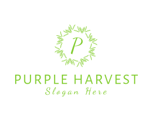 Agriculture Harvest Organic Produce logo design