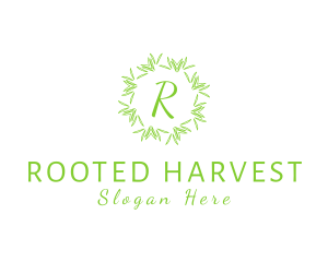 Agriculture Harvest Organic Produce logo design