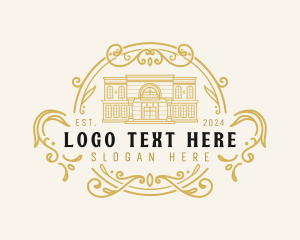 Luxury Realty House logo design