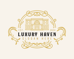 Luxury Realty House logo design