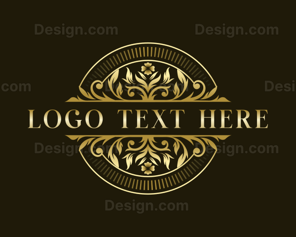 Floral Elegant Ornament Logo