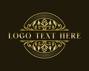 Floral Elegant Ornament Logo