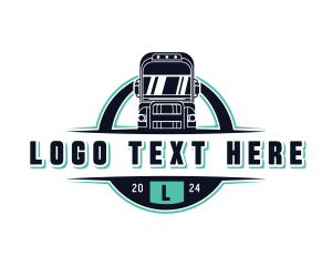 Cargo Truck Transportation logo