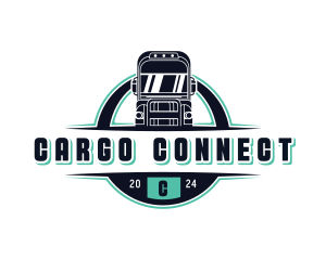 Cargo Truck Transportation logo