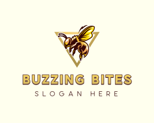 Bee Hornet Insect logo