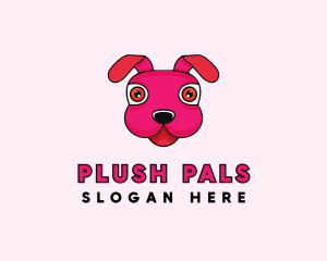 Stuffed Toy Puppy logo design