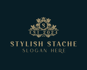 Stylish Flower Boutique logo design