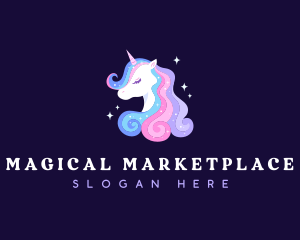 Unicorn Fantasy Fairytale logo