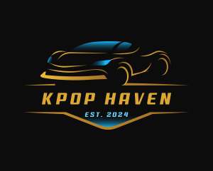 Sports Car Automotive Logo