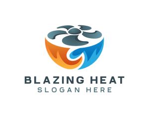 Industrial Propeller Fan logo design