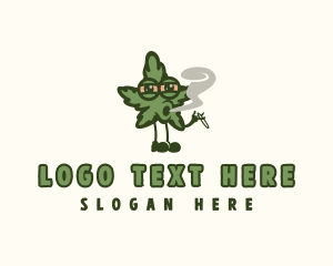 Herbal Smoking Marijuana logo